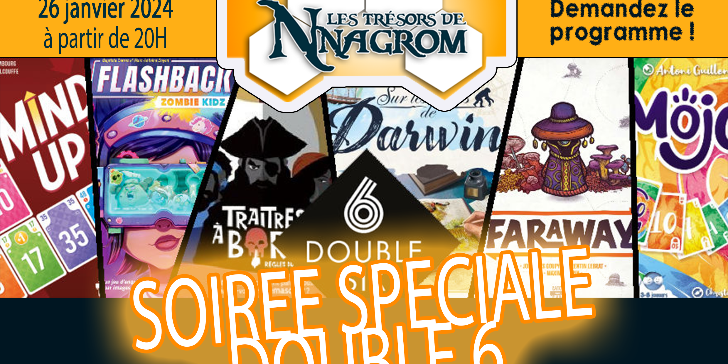 affiche soirée janvier