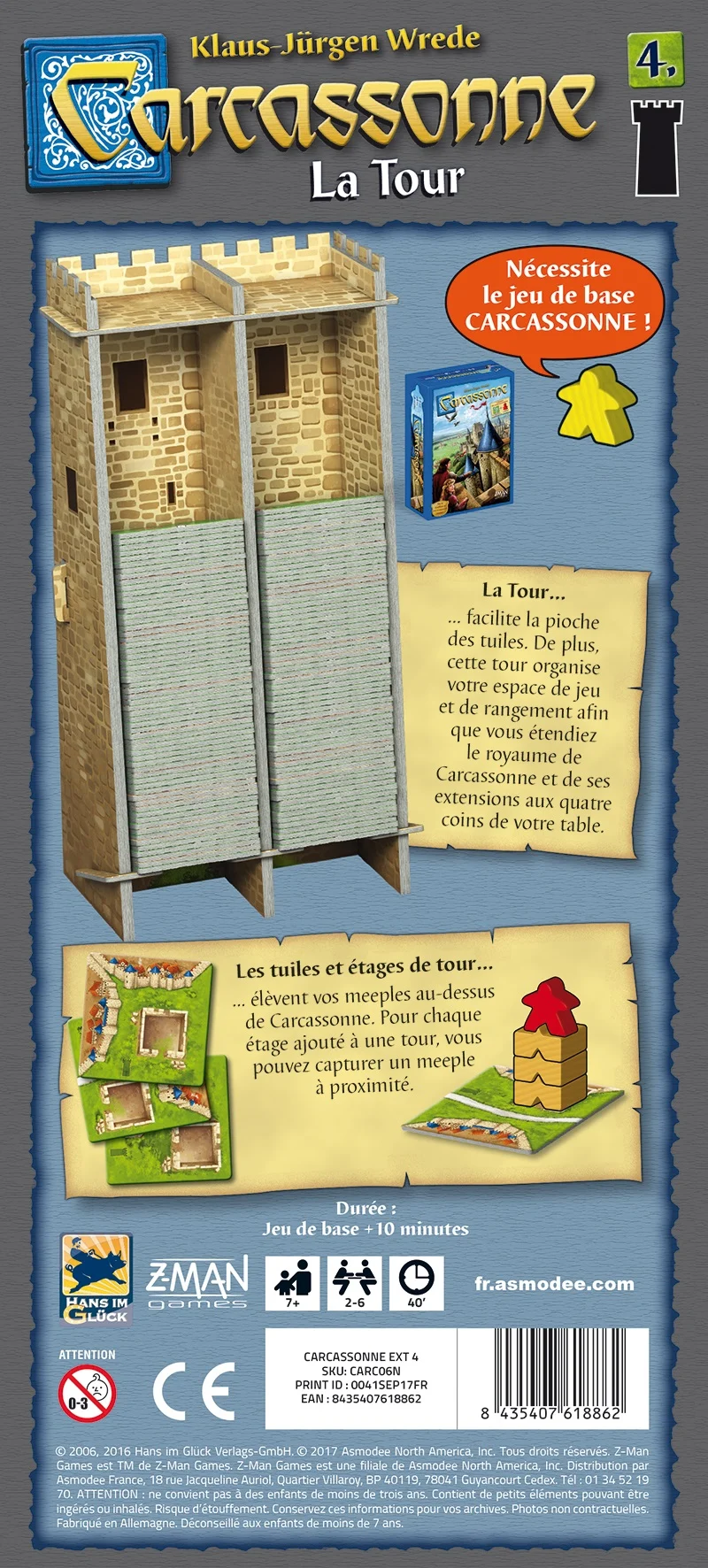 Carcassone : La Tour Ext – Image 2