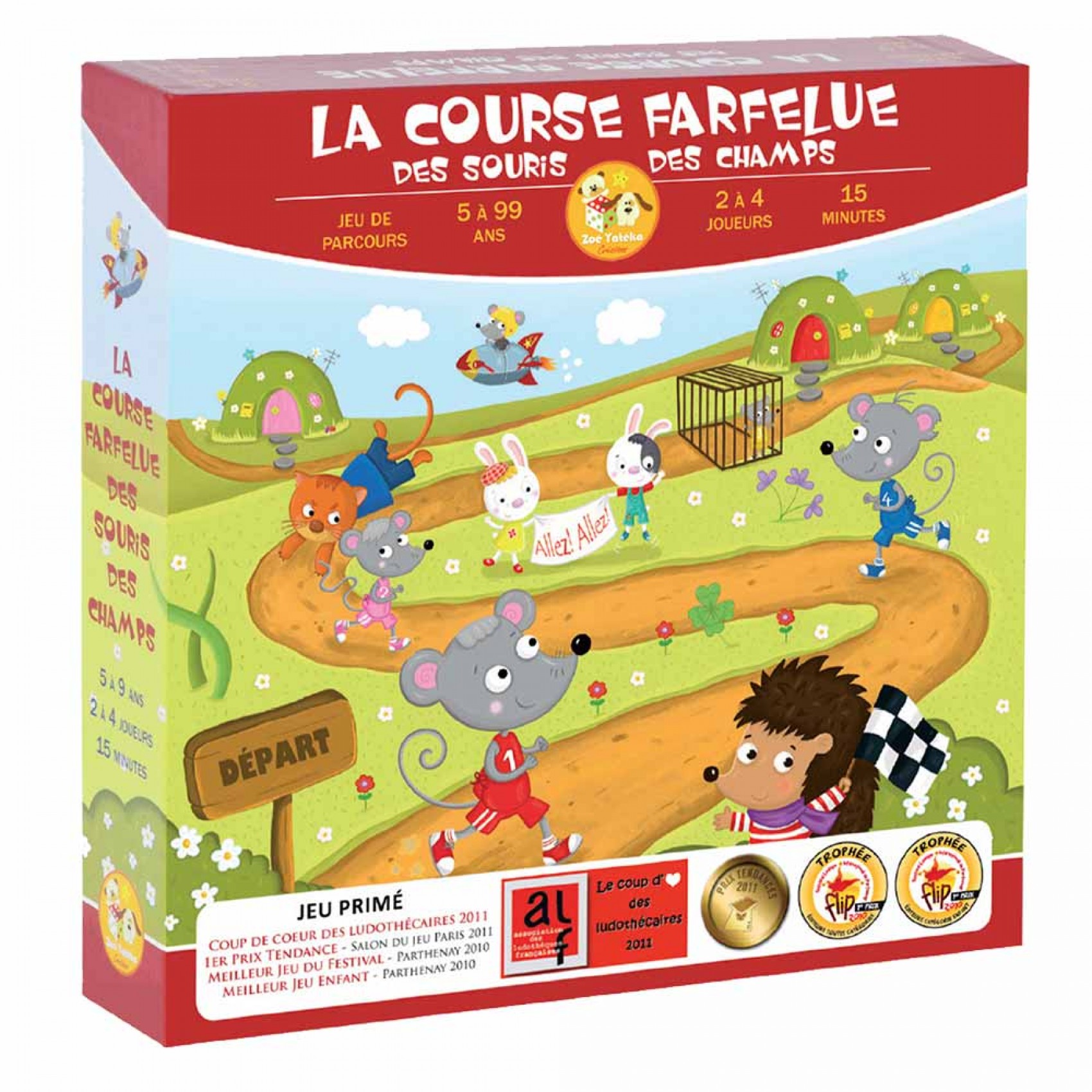 La course farfelue des souris des champs