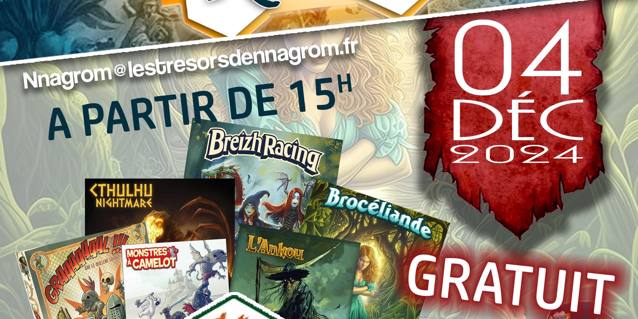 après midi jeux celtic tales carré